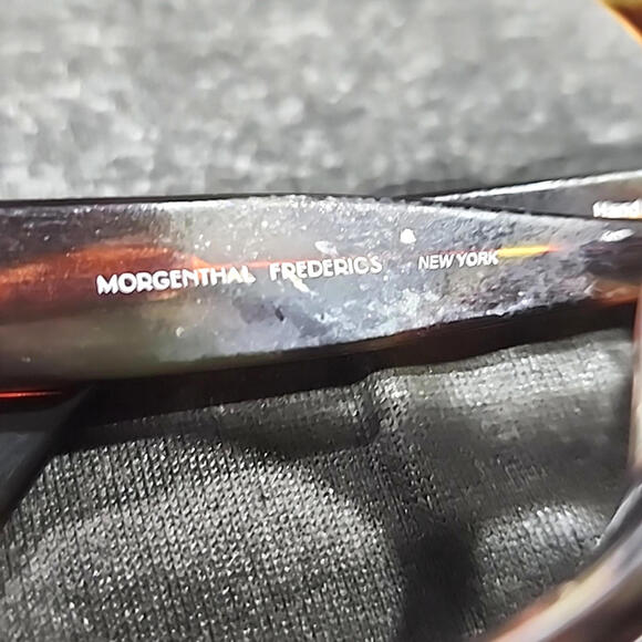 Morgenthal Frederics Grand Tortoise Oval Sunglasses Frame 54-19 135 Japan WA main image 5